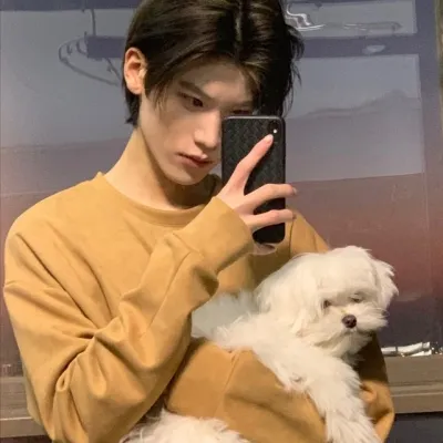 温柔系超级好看很有个性的男生头像第1张