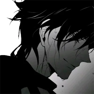 2021最新失恋版男生伤感动漫头像图片大全第1张