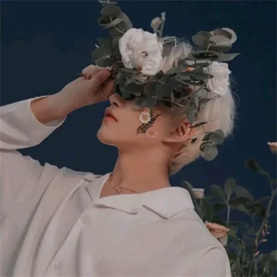 暗黑系头像男帅气真人侧脸高清图片第1张