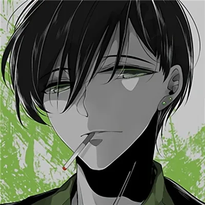 高清痞帅的动漫冷酷野王专属头像图片第1张