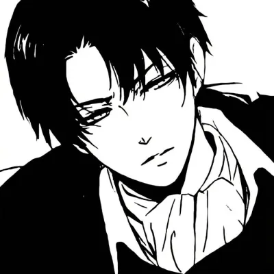 黑白动漫男头第1张