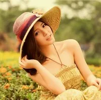 唯美好看的田园气质女生qq头像第1张