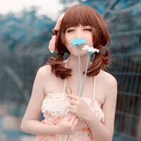 好看的可爱女生qq头像第1张