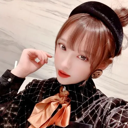 甜美女孩头像真人版第1张