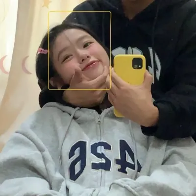 超级甜美的恩爱的真人情侣头像第1张