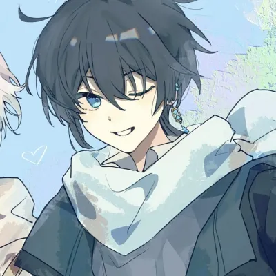 最新版抖音二次元好看的情侣头像大全第1张