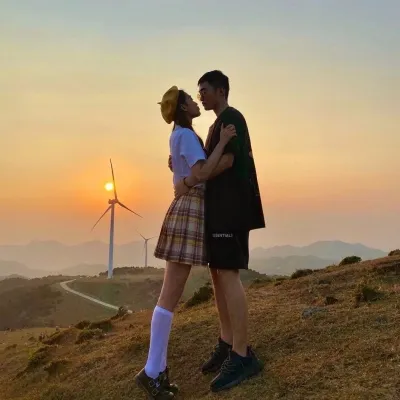 多风格超甜腻的酷酷情侣头像合集第1张