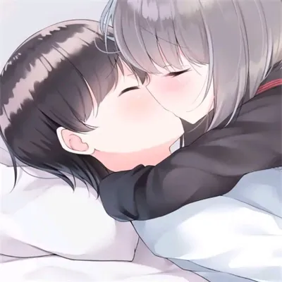 高清简单又可爱的二次元情侣动漫头像图片第1张