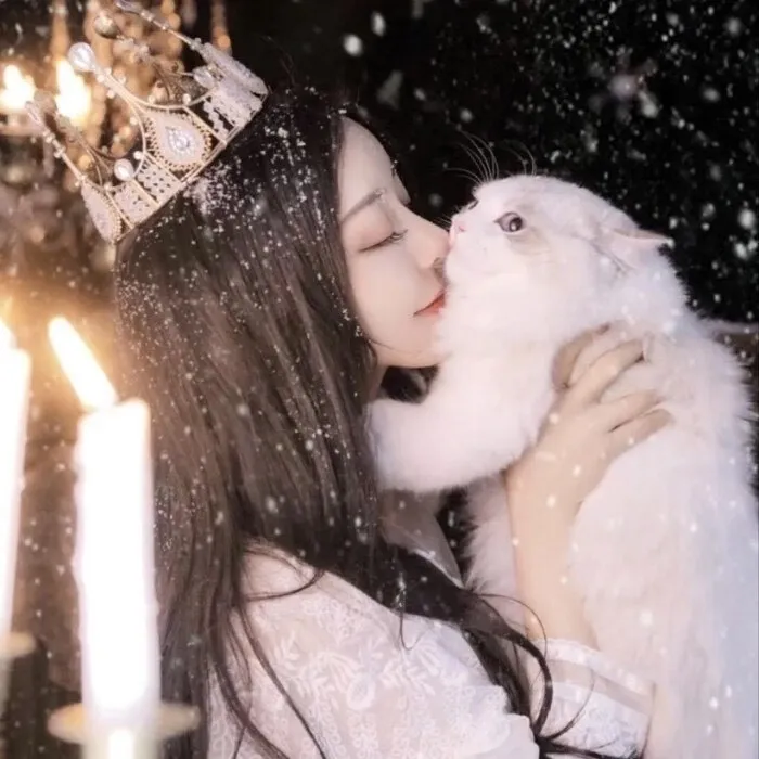 唯美高清晰的情侣头像一男一女两张分开霸气第1张