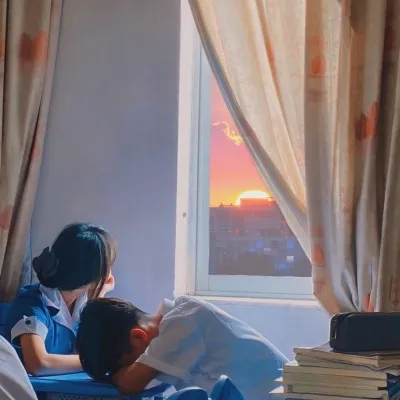 高清稀有的独特头像情侣真人图片第1张