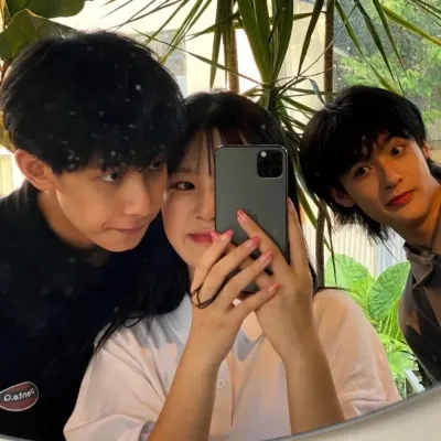 高级质感ins情头一左一右高清图片第1张