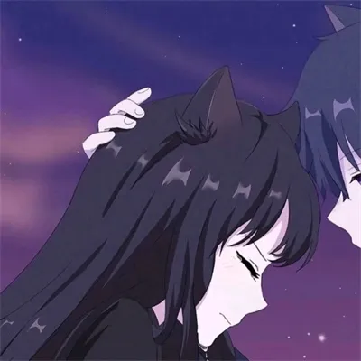 可爱超甜的情侣专用动漫头像第1张