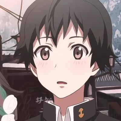 高清一左一右的二次元系列情侣头像图片第1张