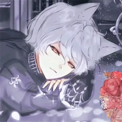 一对两张超甜动漫情侣头像第1张