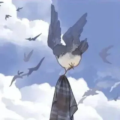 萌系超级有意思的二次元情侣头像大全第1张