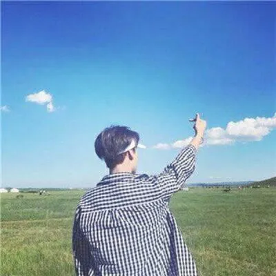 情侣头像潮流韩版背影第1张