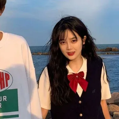 有诗意的情侣头像图片第1张