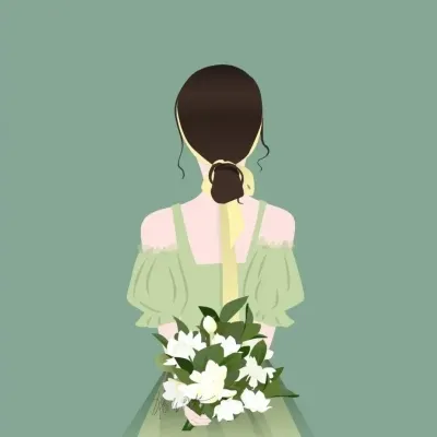 甜蜜浪漫情头情侣两人头像第1张