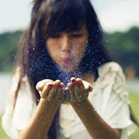 悠闲惬意的非主流女生头像第1张