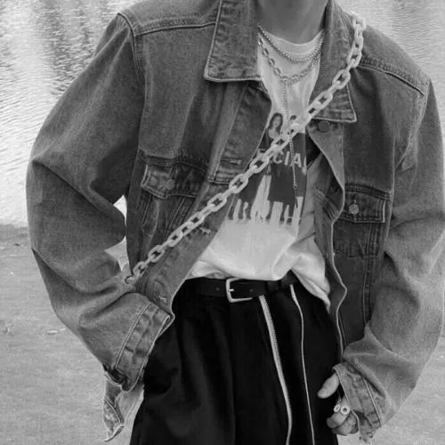 个性混搭系黑白男生头像第1张