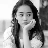 可爱乖巧女生黑白头像第1张