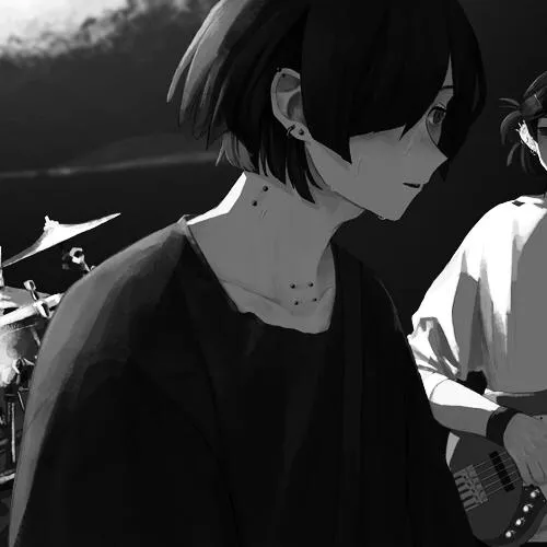 男生头像冷酷帅气黑白伤感第1张