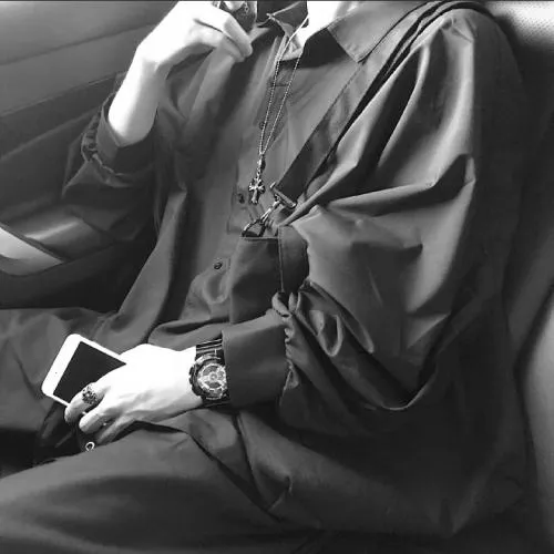 男生头像真人霸气黑白第1张