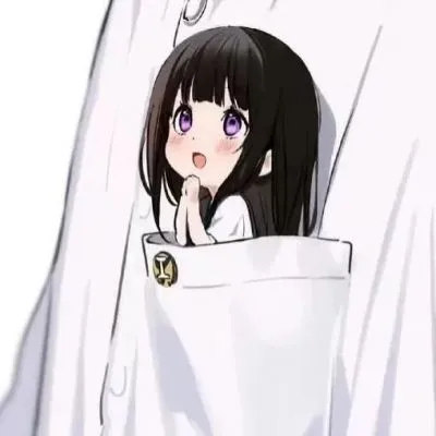 一对两张手绘超级可爱又幸福的情头第1张