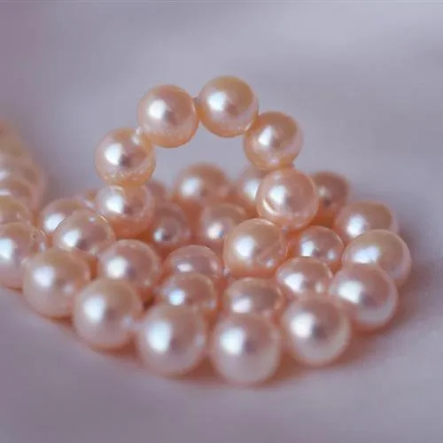 温润的珍珠项链微信头像第1张