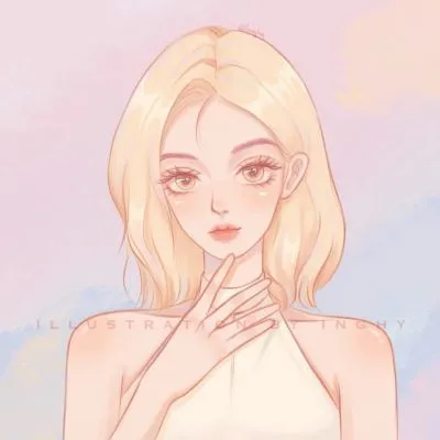 手绘可爱的个性头像大全2021第1张