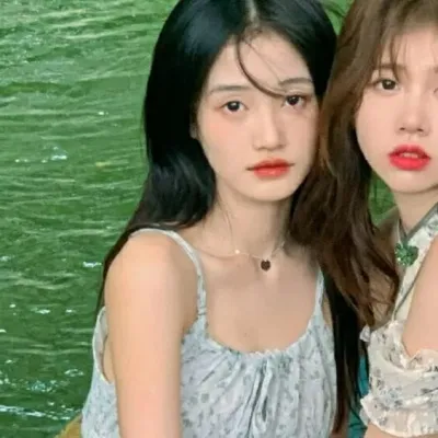 抖音超级好看流行的姐妹头像大全第1张