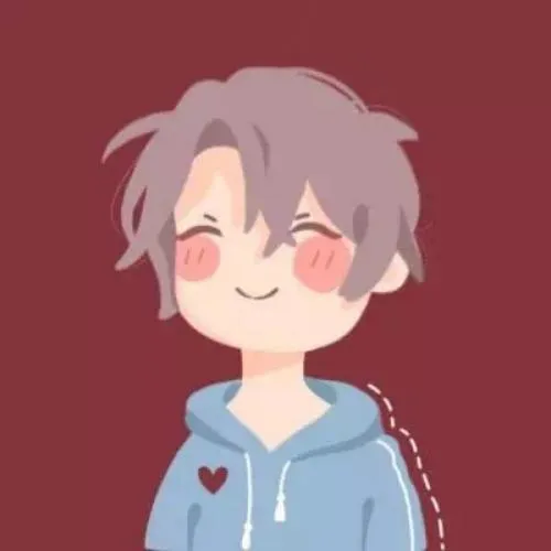 卡通头像呆萌可爱一对两张第1张