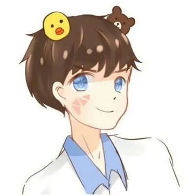 特别难找的卡通情侣头像一男一女分开的两张第1张