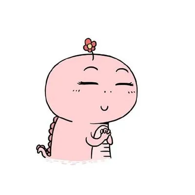 卡通情侣头像萌呆一对第1张