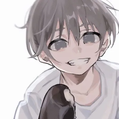 黑与白傲气男生动漫头像第1张