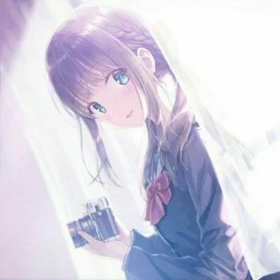 动漫少女图片可爱唯美头像第1张