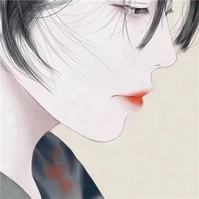 qq头像女生古风水墨唯美高清图片第1张