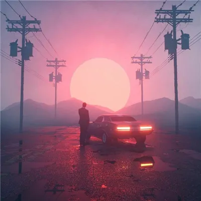 一组赛博朋克风超酷炫的ins微信头像第1张