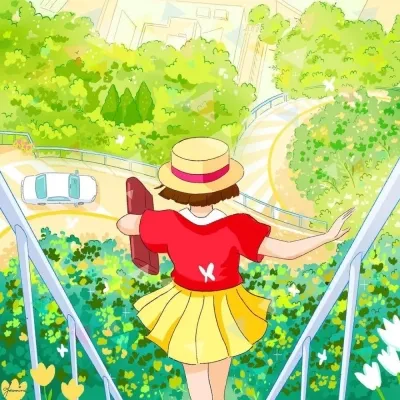 2021精选小清新插画版微信头像合集第1张