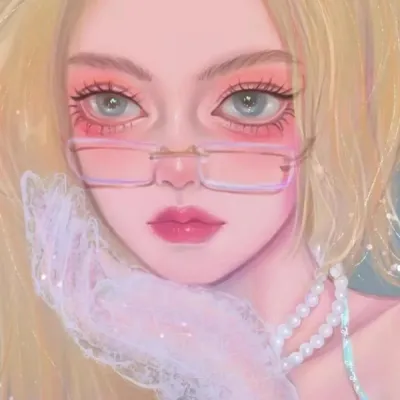 漂亮粉色系女生头像第1张