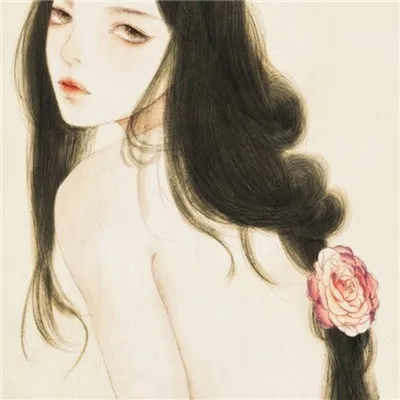 头像女生古风水墨唯美淡雅第1张