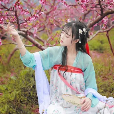 唯美古风少女意境头像精选第1张