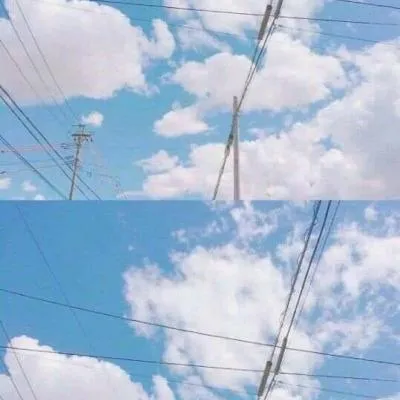 有意境的蓝色天空风景头像第1张