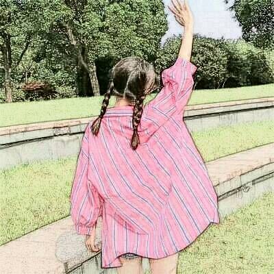 唯美手绘头像图片女生可爱第1张