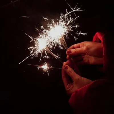 唯美有意境烟花微信风景头像第1张