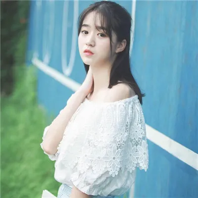 唯美有意境侧面长发头像精选第1张