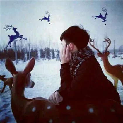 非主流男生背影头像图片第1张