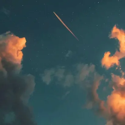 夜晚星空风景图片头像第1张