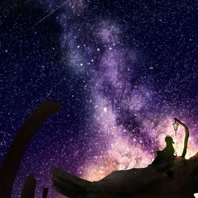 微信星空头像第1张