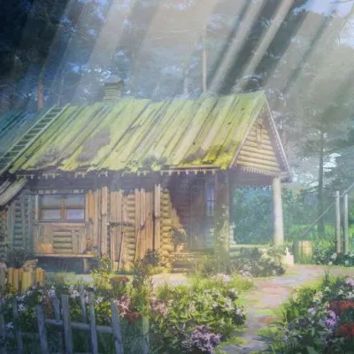 高清好看的手绘插画清新风景头像图片第1张